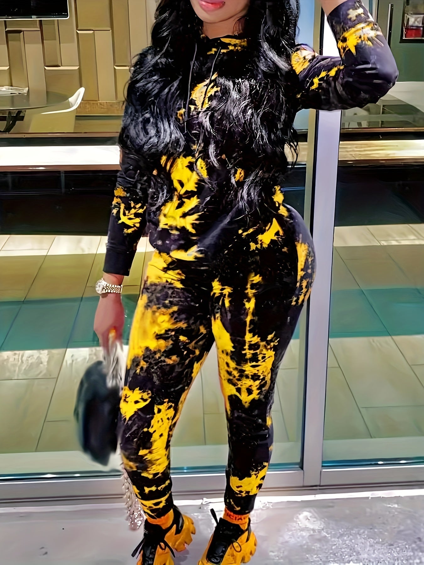 Tie-Dye Hoodie & Joggers Set