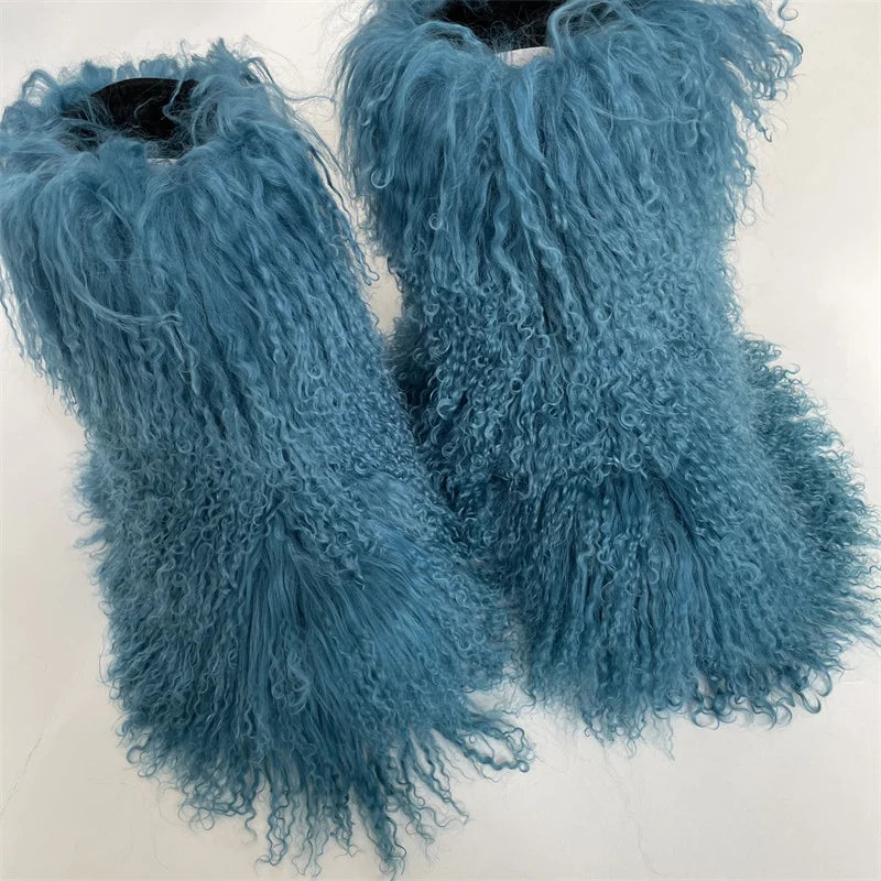 72 Winter Mongolian Fur Boot