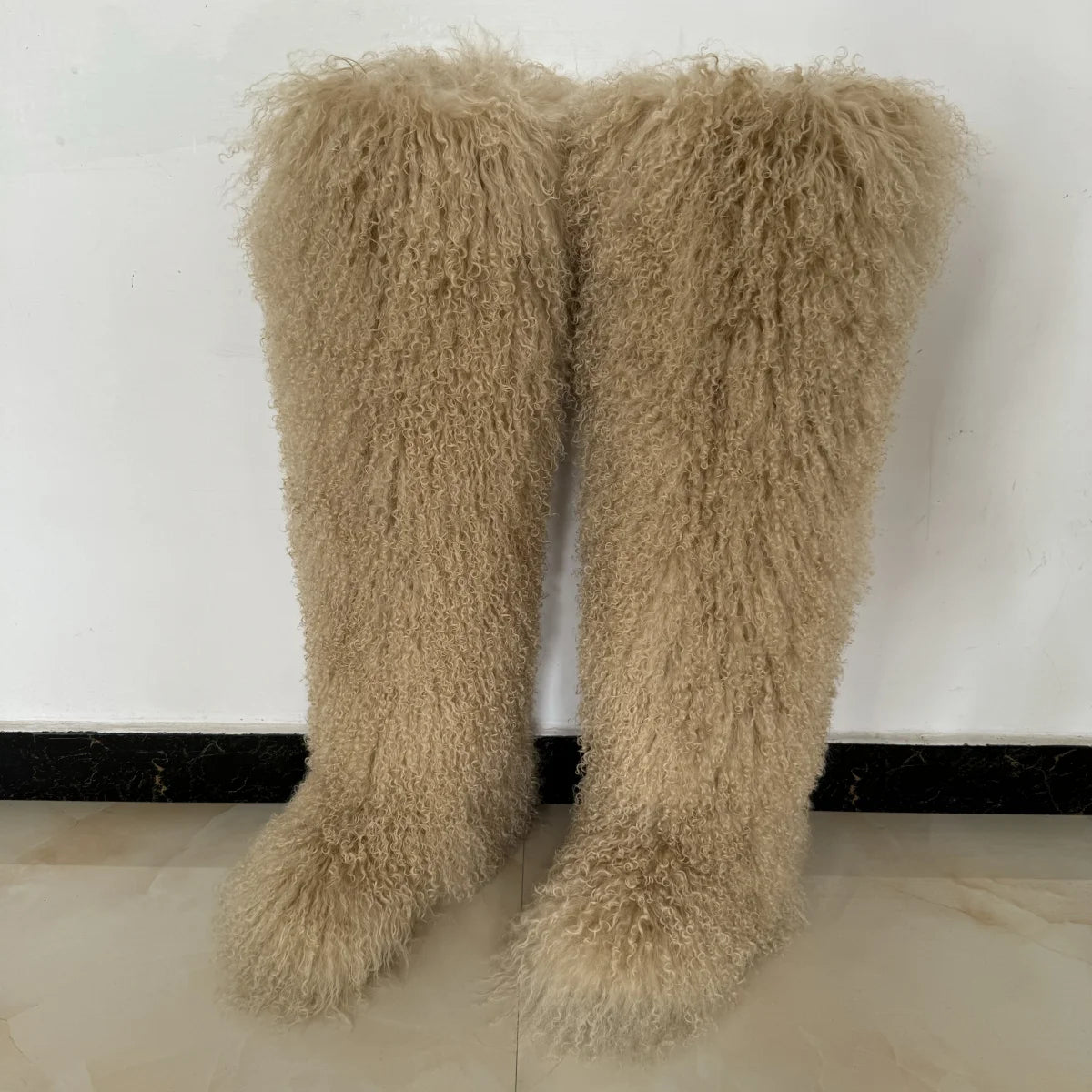 72 Winter Mongolian Fur Boot
