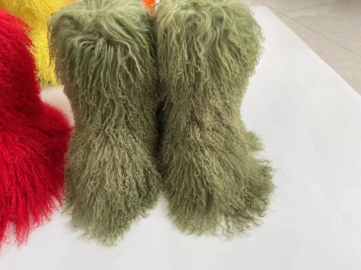 72 Winter Mongolian Fur Boot