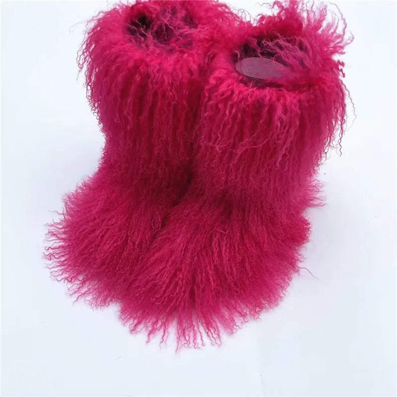 72 Winter Mongolian Fur Boot