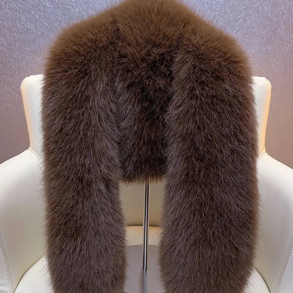 Faux Fur Long Ears Bucket Cap