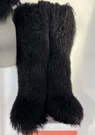 72 Winter Mongolian Fur Boot