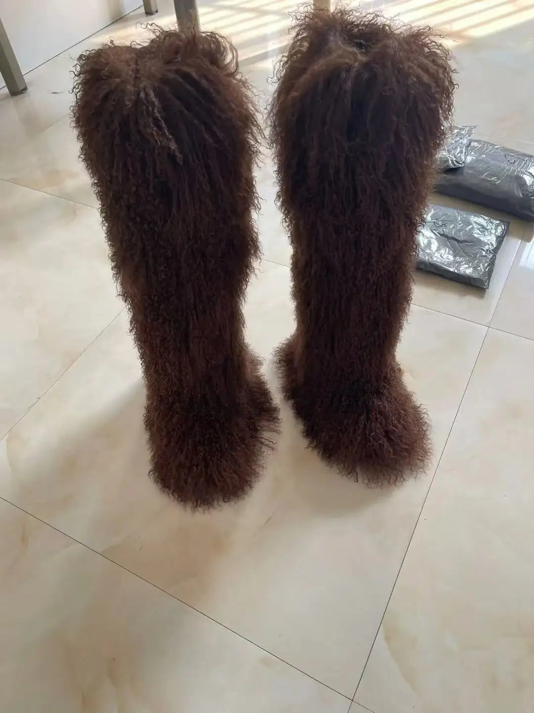 72 Winter Mongolian Fur Boot