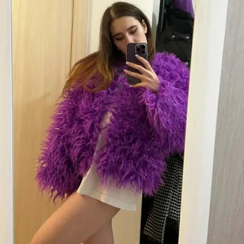 Shaggy Monogo coat