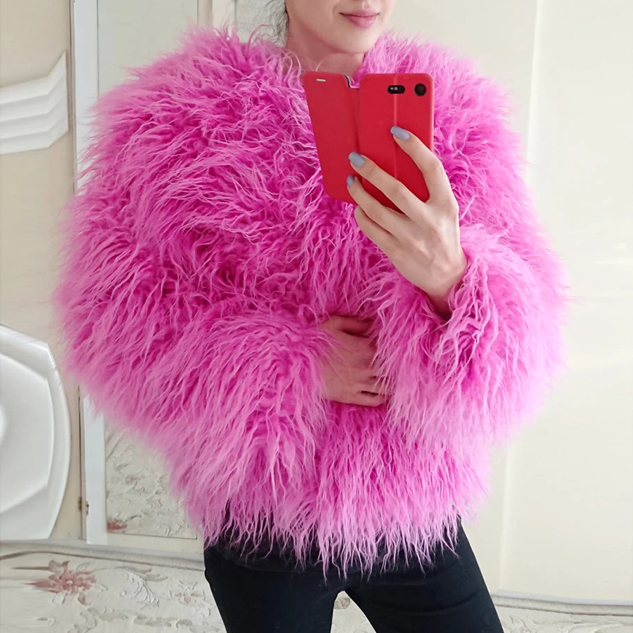 Shaggy Monogo coat