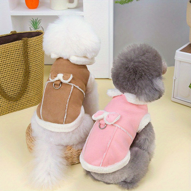 Cozy Fleece-Lined Dog Vest