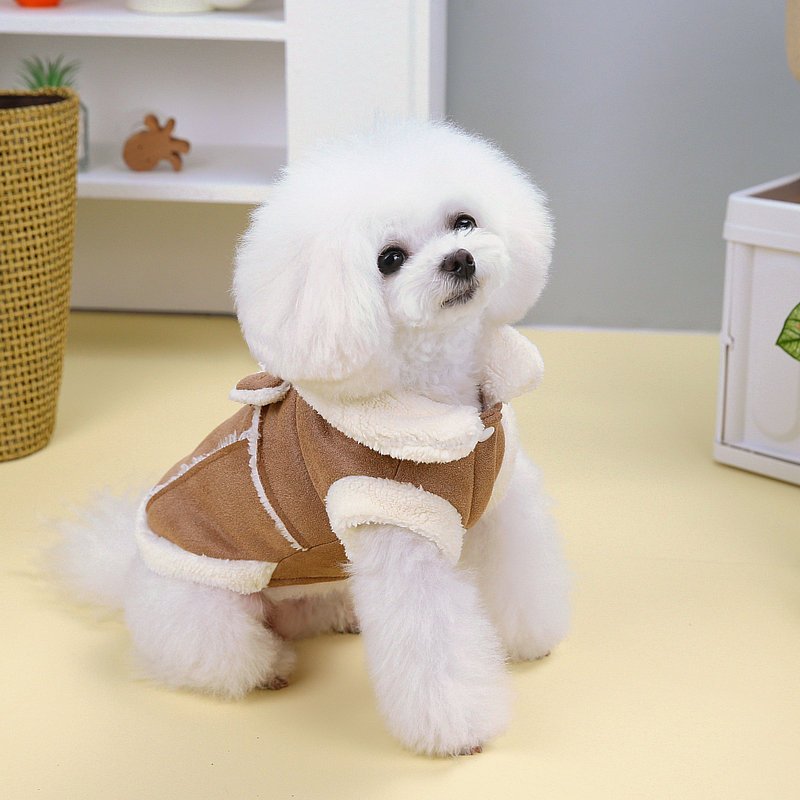 Cozy Fleece-Lined Dog Vest