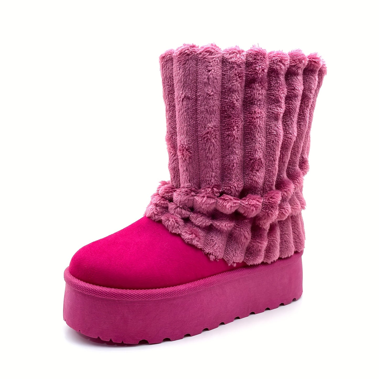 Snow Boots For Women Genuine Suede Leather