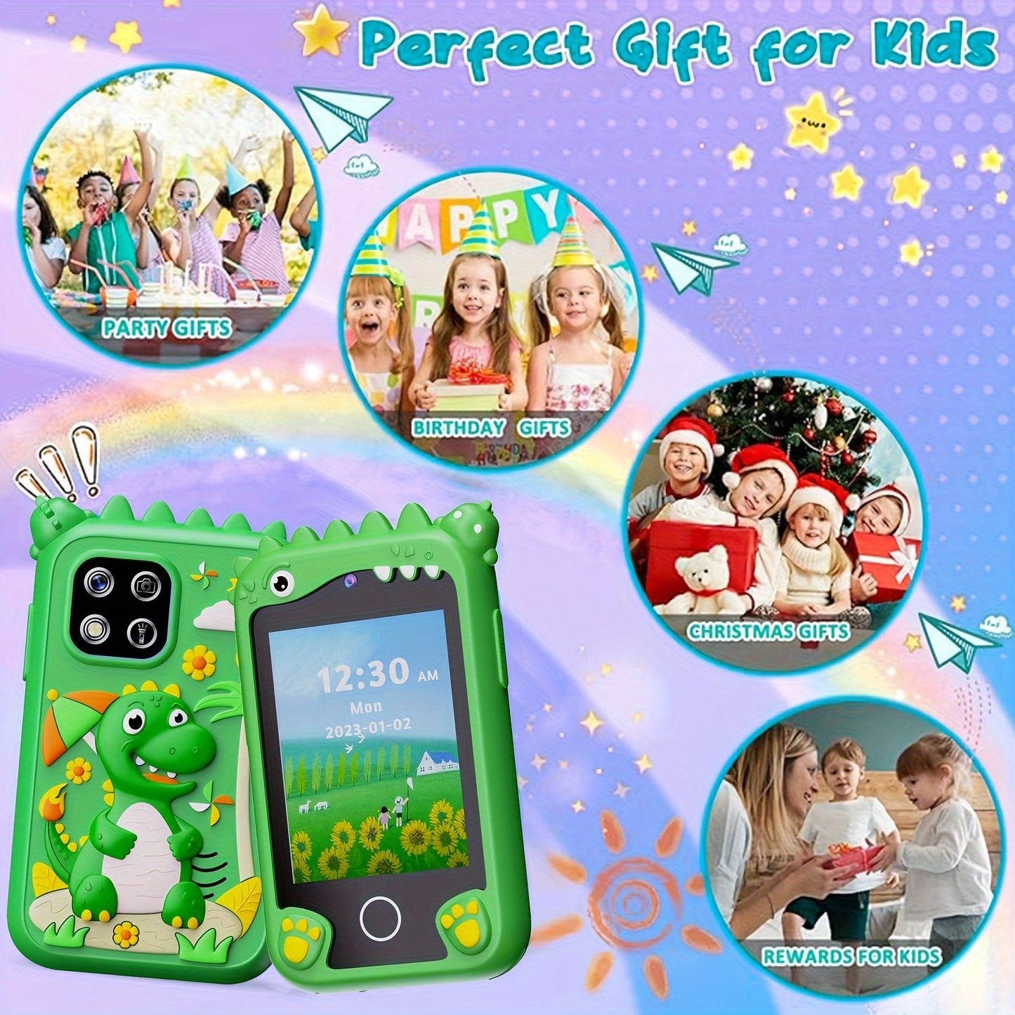 Interactive Kids Smart Phone with HD Camera