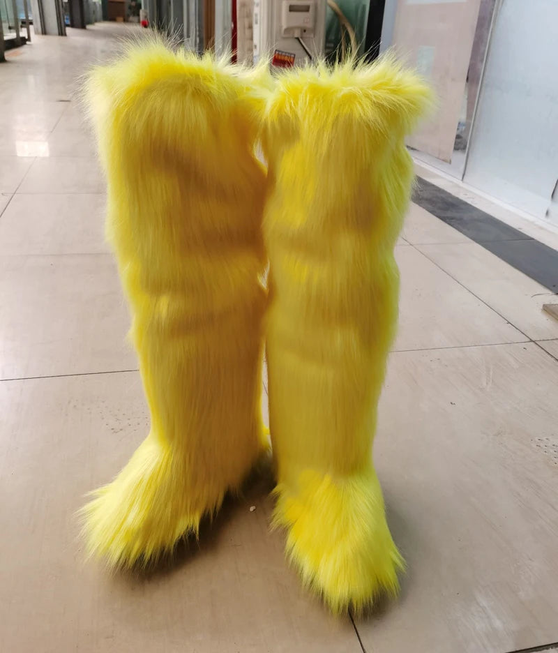 Fur Snow Boots