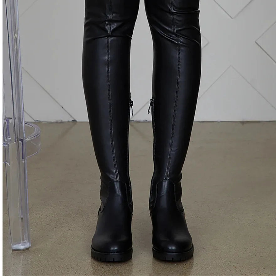 2024 Winter Over the Knee European Long Boots