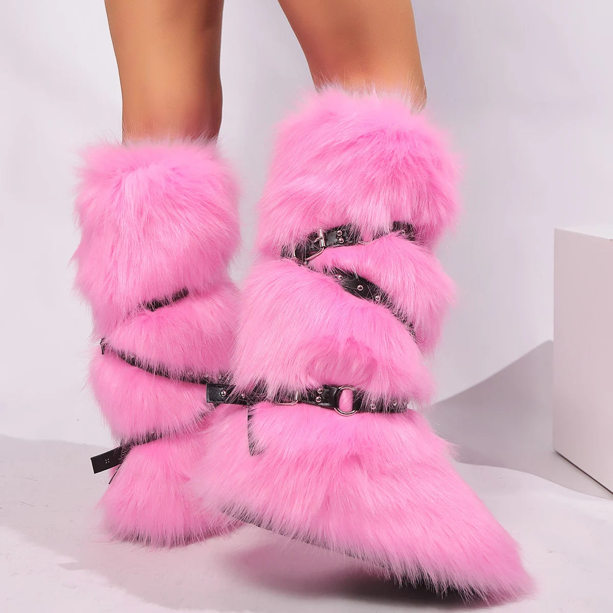 Winter Faux Fur Snow Boot