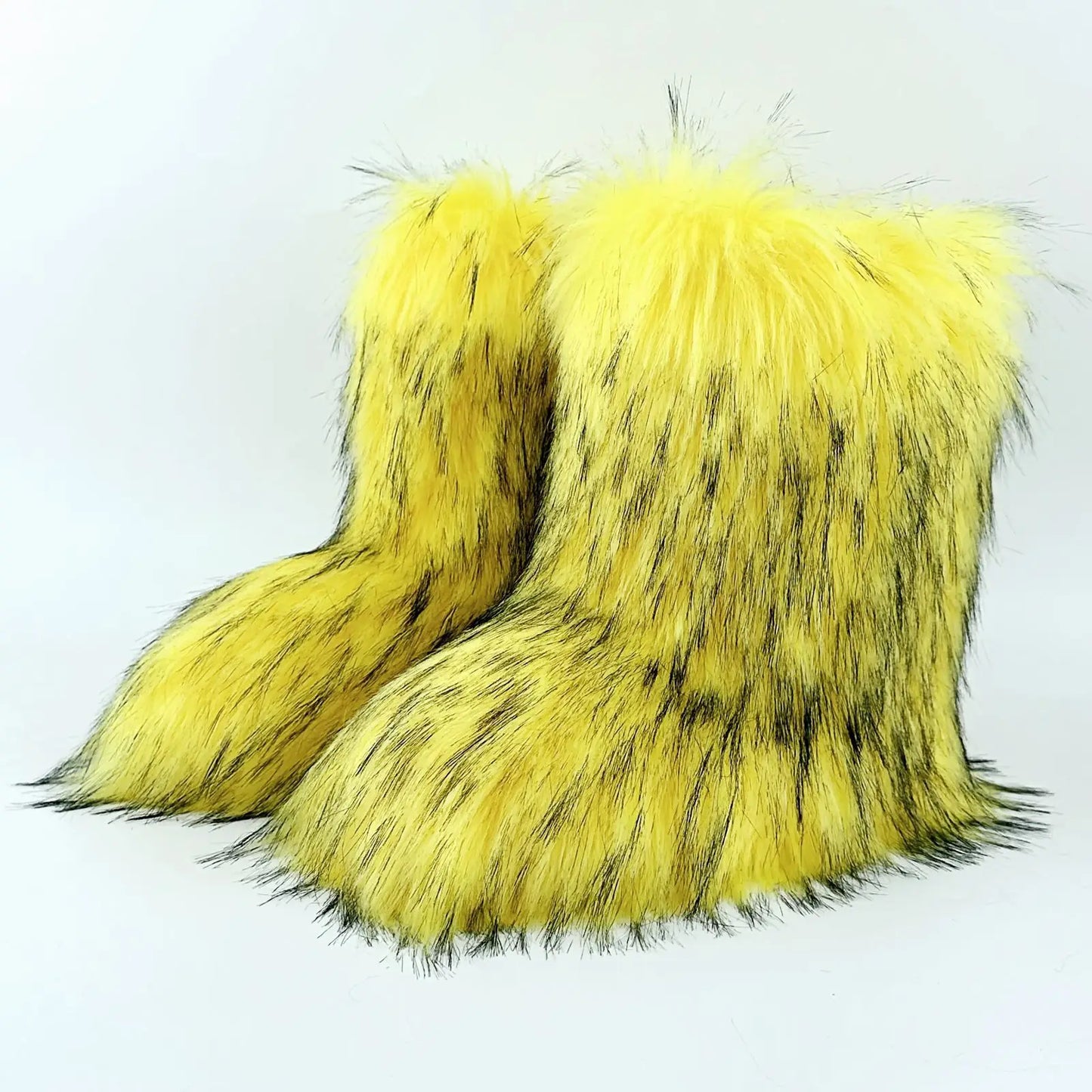 Winter puffy Fur Bottes