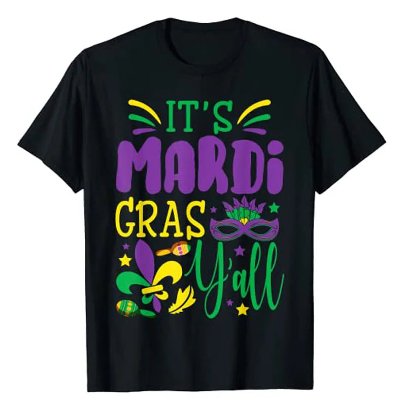 Mardi Gras Crawfish T Shirt Mardi-Gras Parade Outfit for Women Men Kids Tee Tops Gift Best Seller