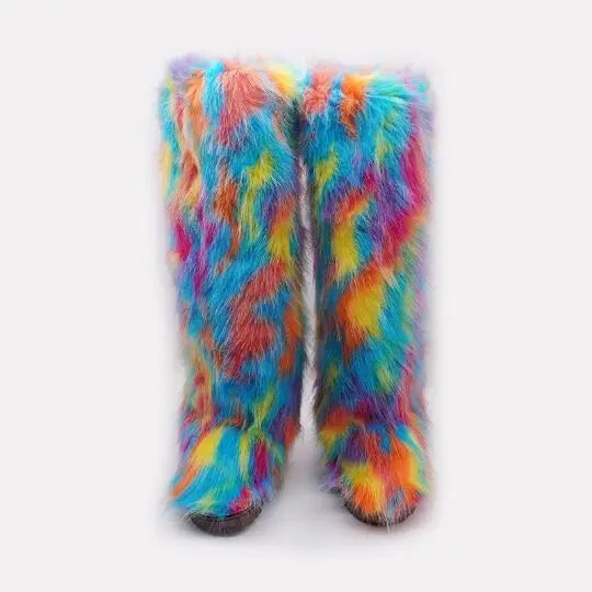 Fur Snow Boots