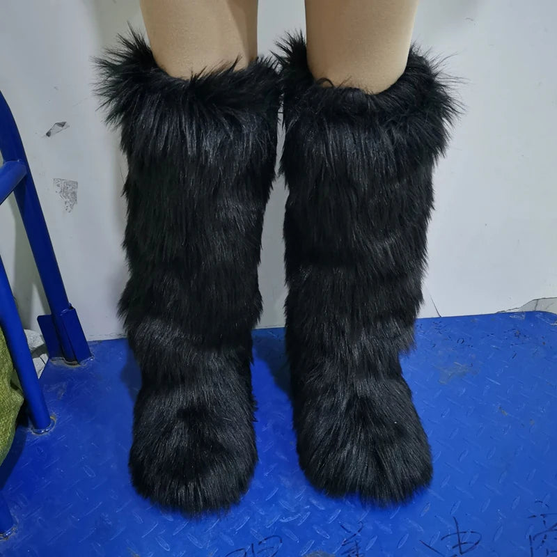 Fur Snow Boots