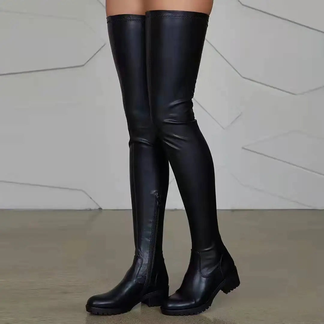 2024 Winter Over the Knee European Long Boots