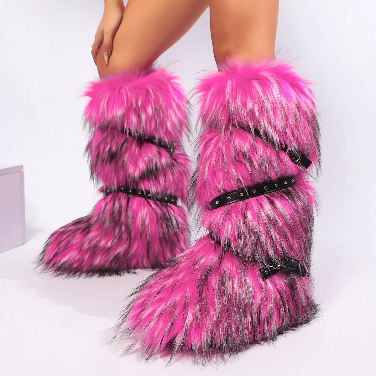 Winter Faux Fur Snow Boot