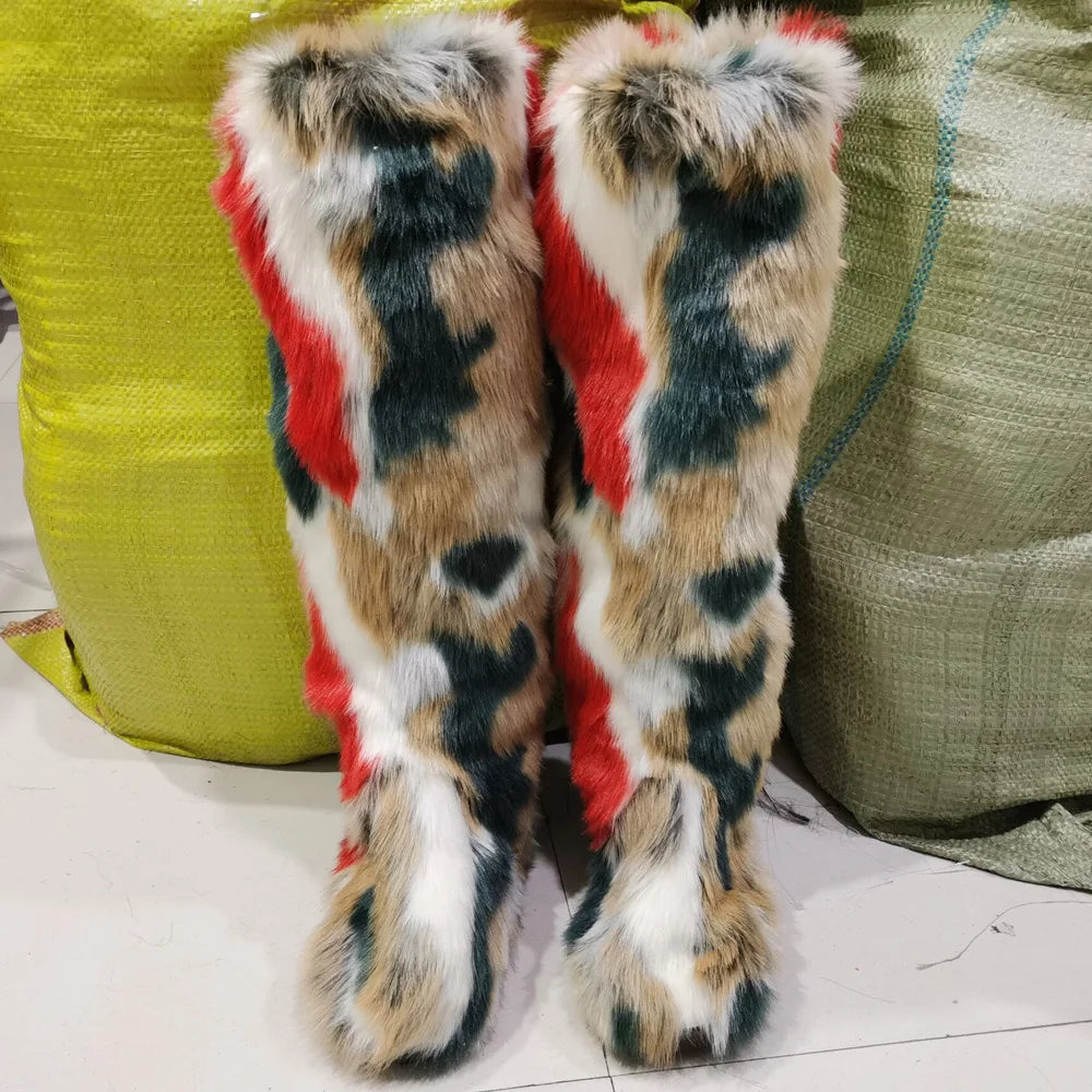 Fur Snow Boots