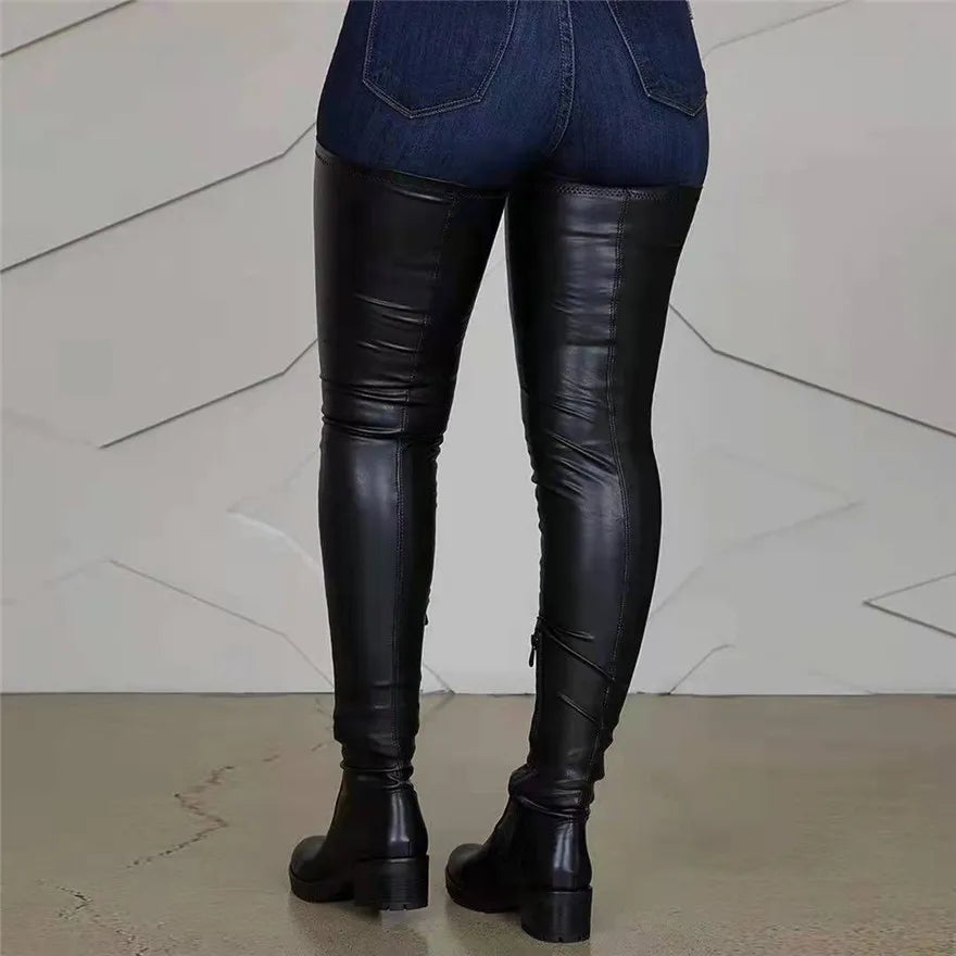 2024 Winter Over the Knee European Long Boots