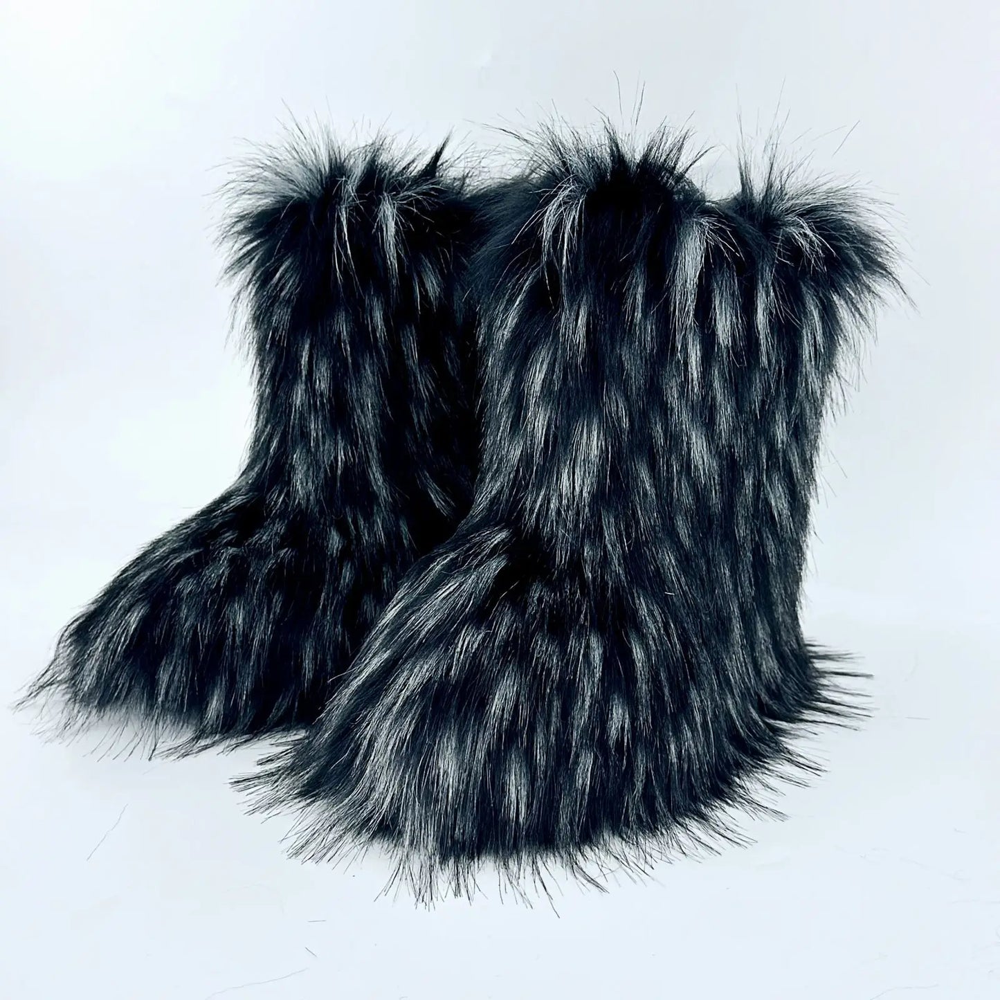 Winter puffy Fur Bottes