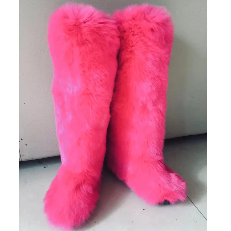 Fur Snow Boots