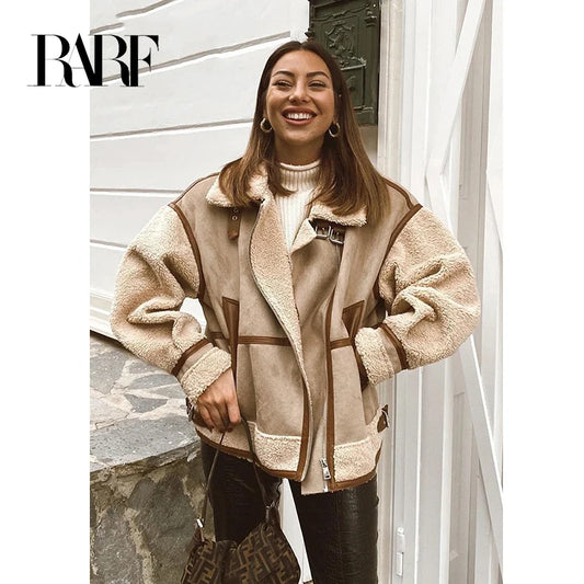 RARF Faux Fur Fleece Coat