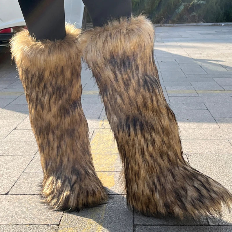 Fur Snow Boots