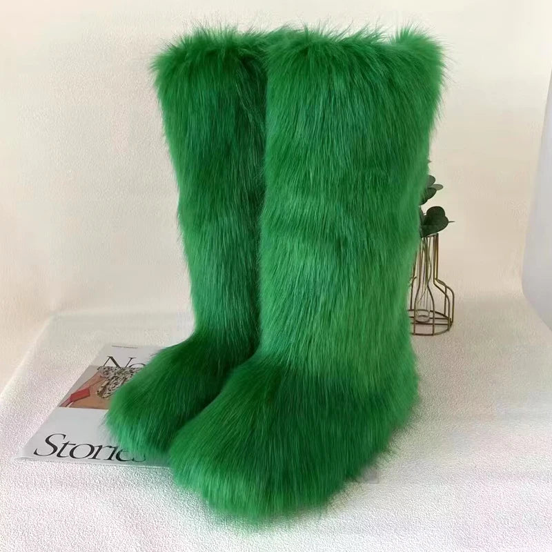 Fur Snow Boots