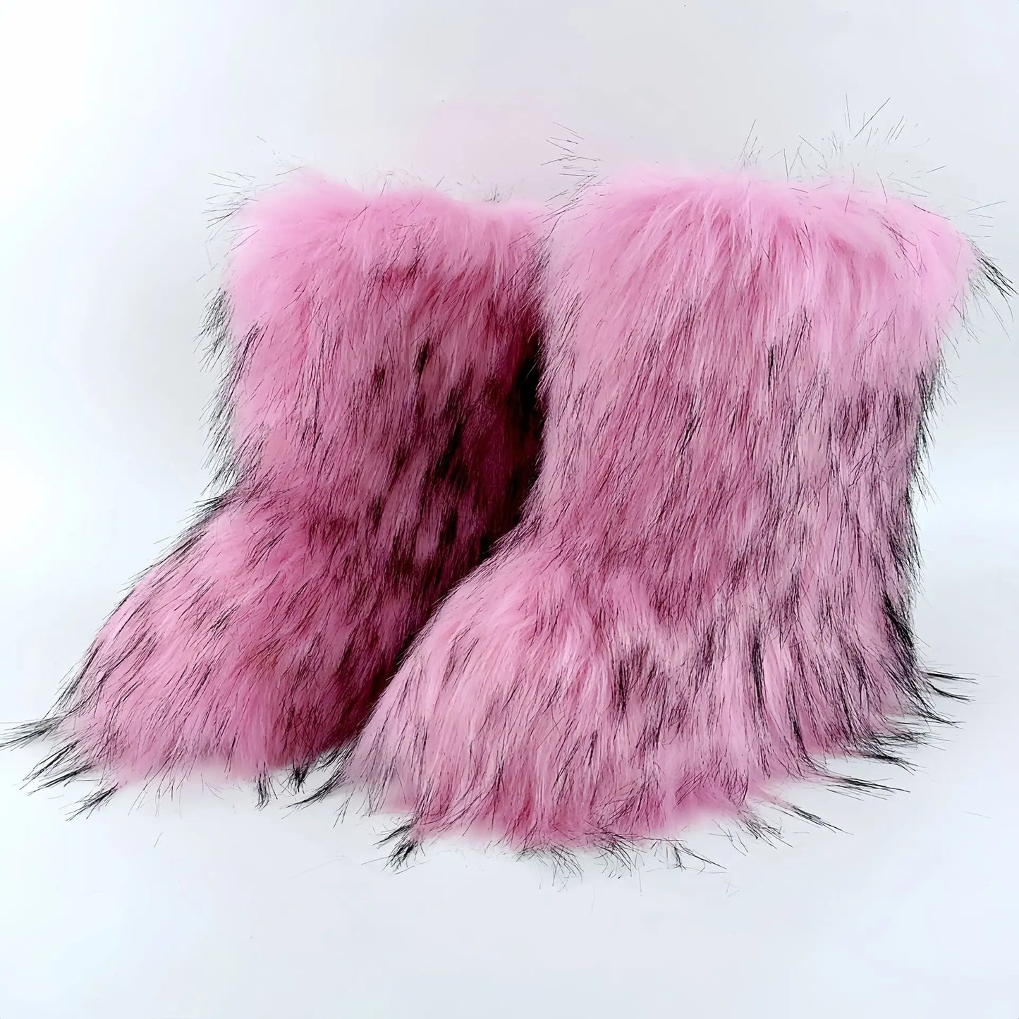 Winter puffy Fur Bottes