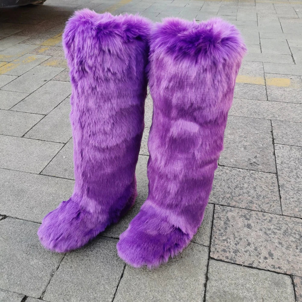 Fur Snow Boots