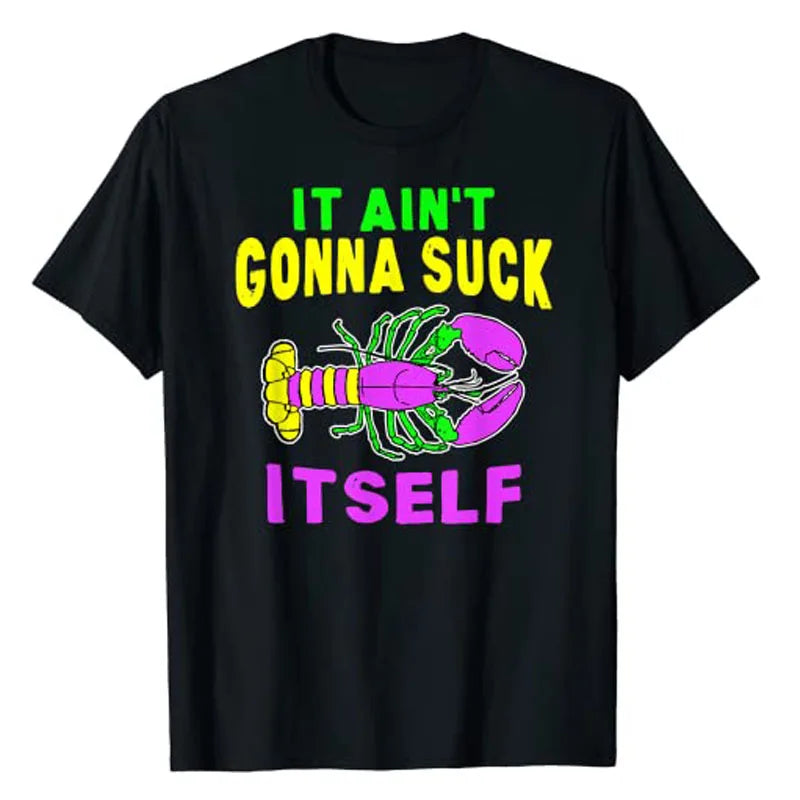 Mardi Gras Crawfish T Shirt Mardi-Gras Parade Outfit for Women Men Kids Tee Tops Gift Best Seller