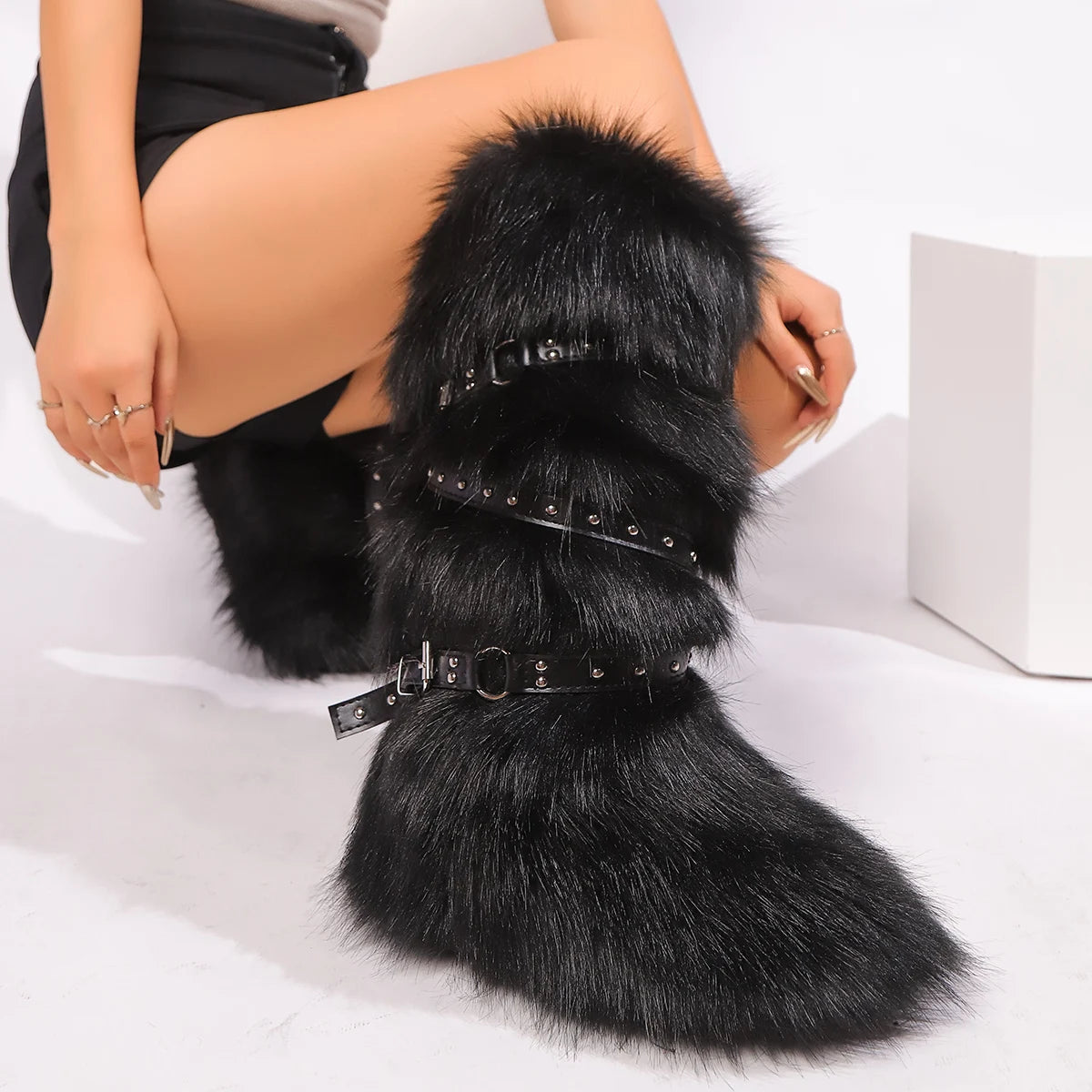 Winter Faux Fur Snow Boot