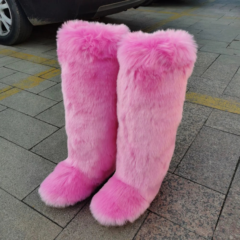 Fur Snow Boots