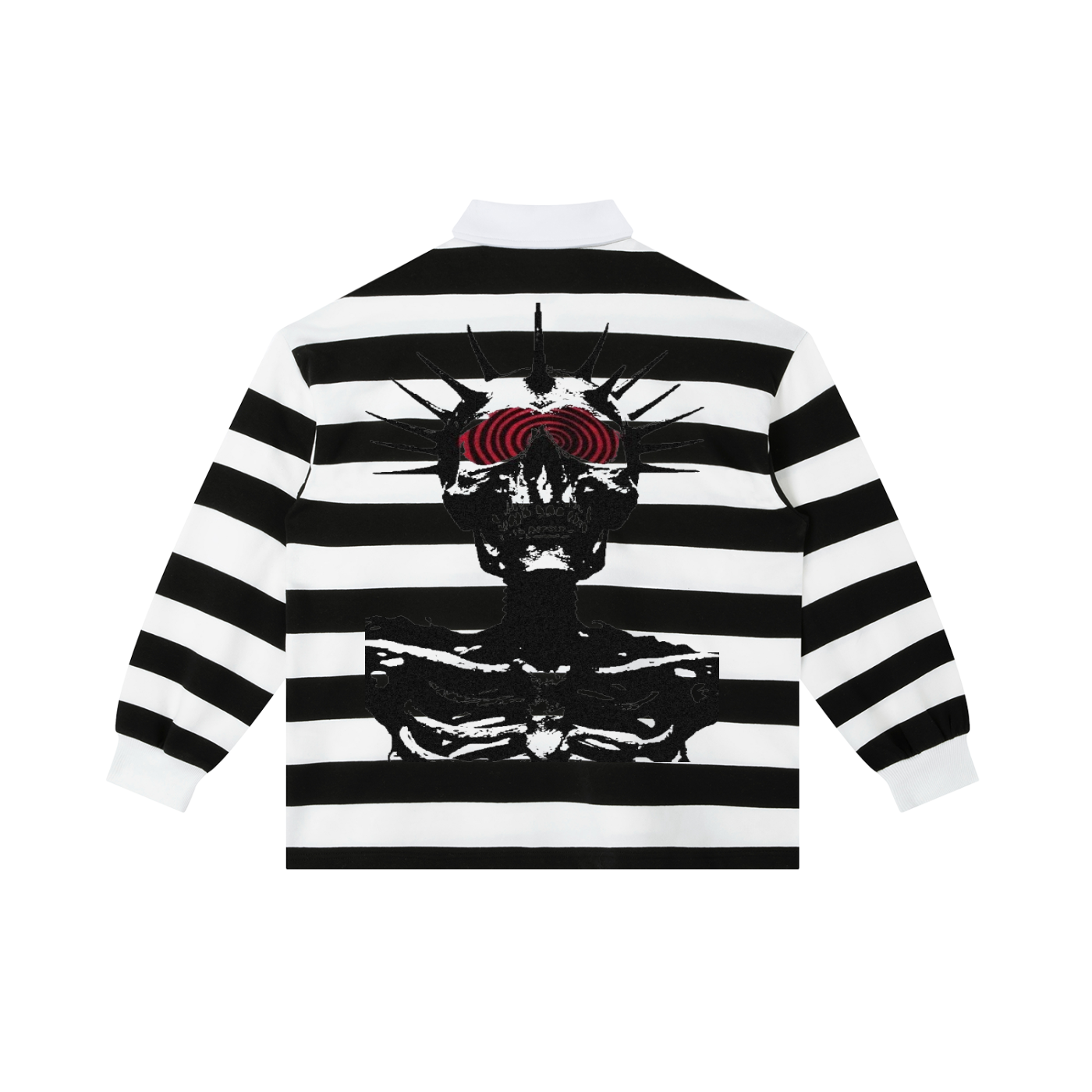 4ETColor Block Stripe Polo Shirt