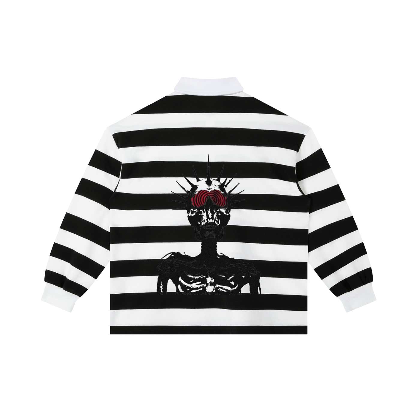 4ETColor Block Stripe Polo Shirt